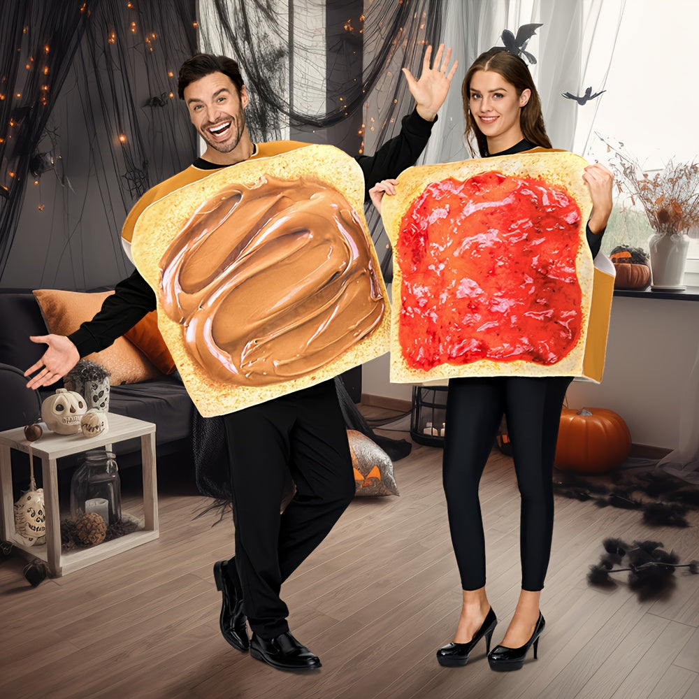 Grappige Halloween Kostuums voor Stellen Pindakaas en Jelly