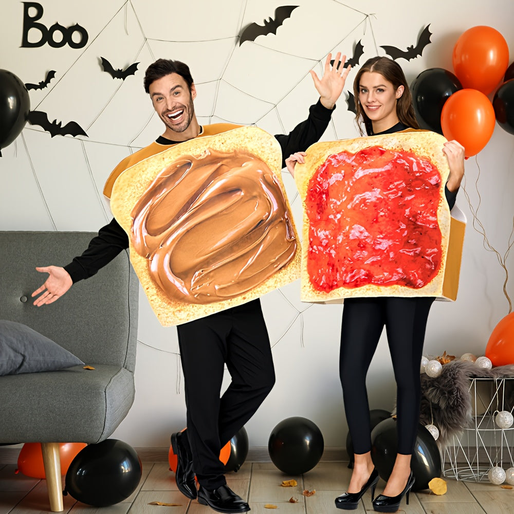 Grappige Halloween Kostuums voor Stellen Pindakaas en Jelly