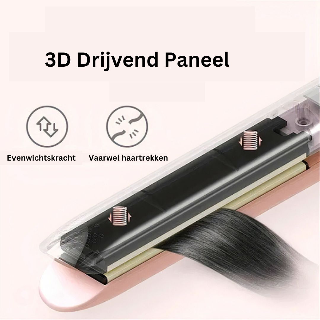 CompactCurl Keramische Styler | voor steilen en krullend haar