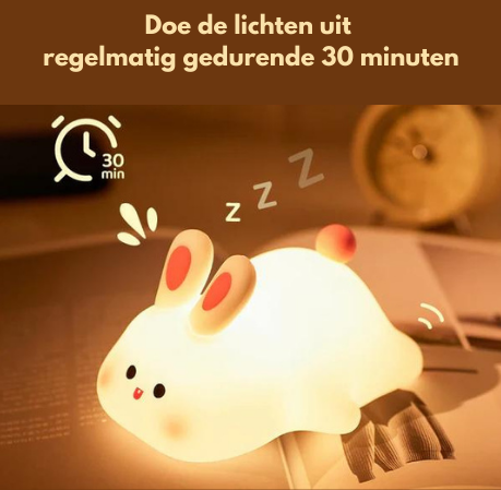 BunnyGlow LED Lamp | Verlicht je nachten met schattigheid