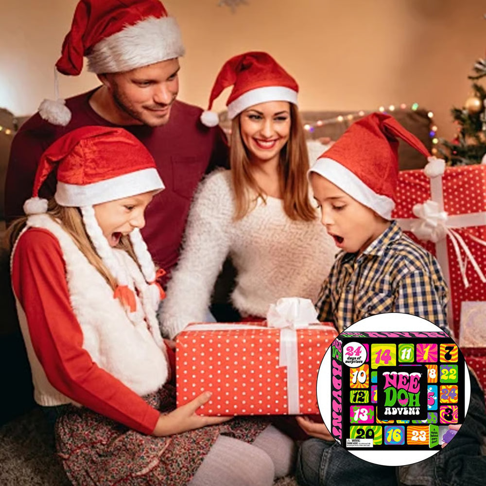 Needoh Vrolijke adventskalender | Spannende kerstaftelling voor feestelijk plezier