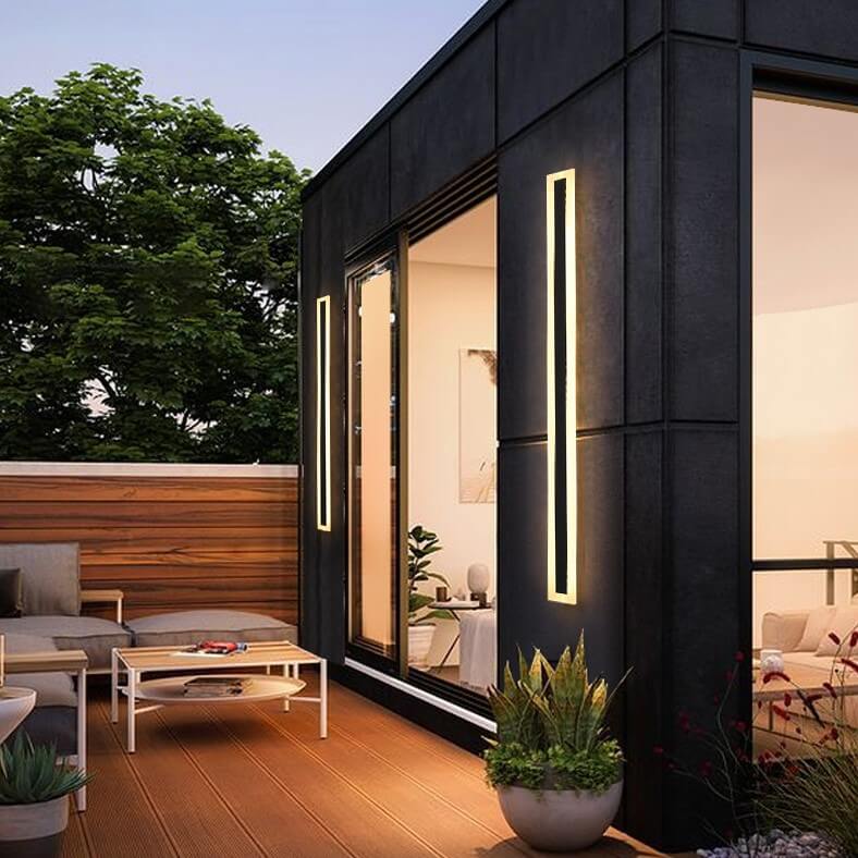 Elegante LED buitenwandlamp - Moderne sfeer en stijl