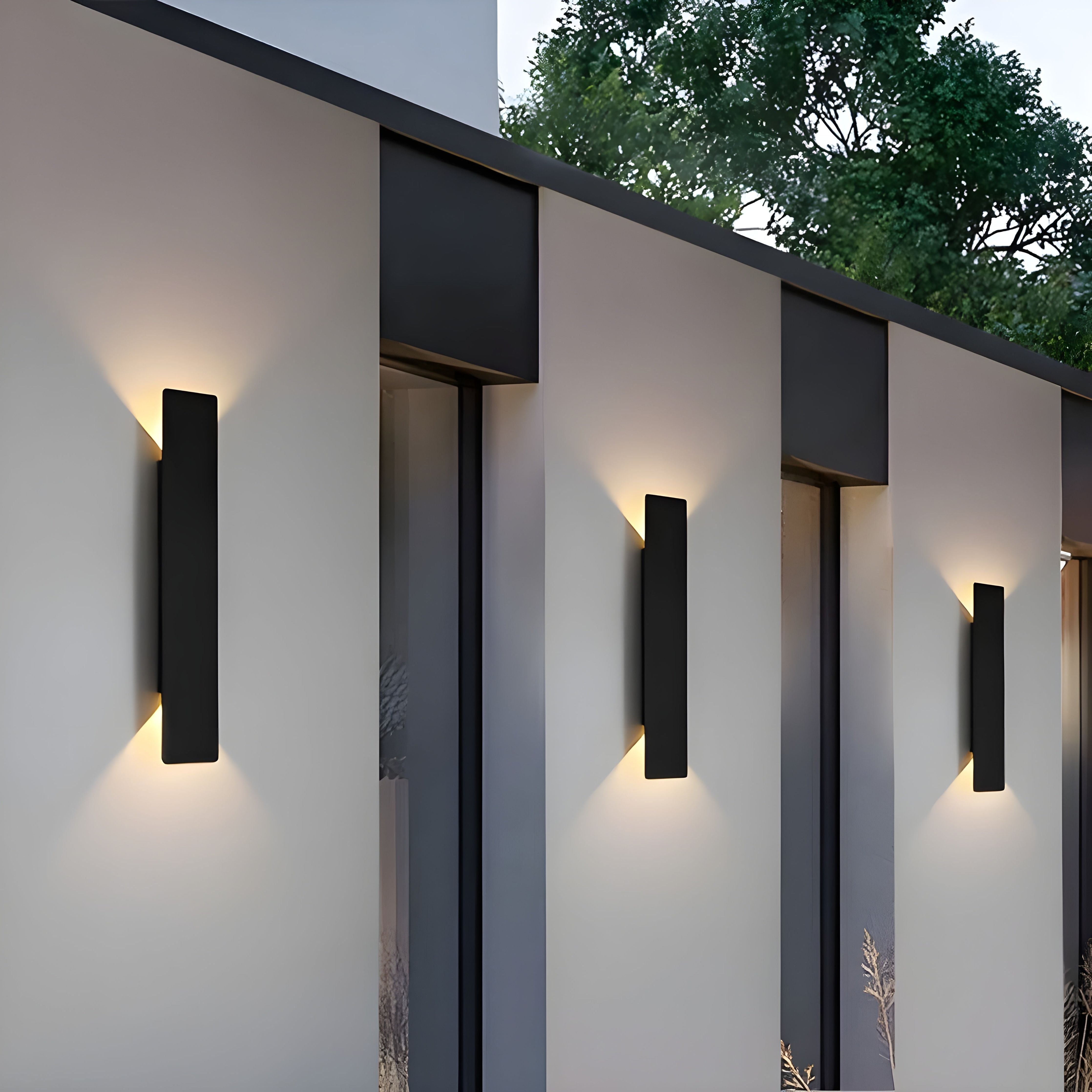 Applique LED LuxeWall - Buiten - Modern - Aluminium