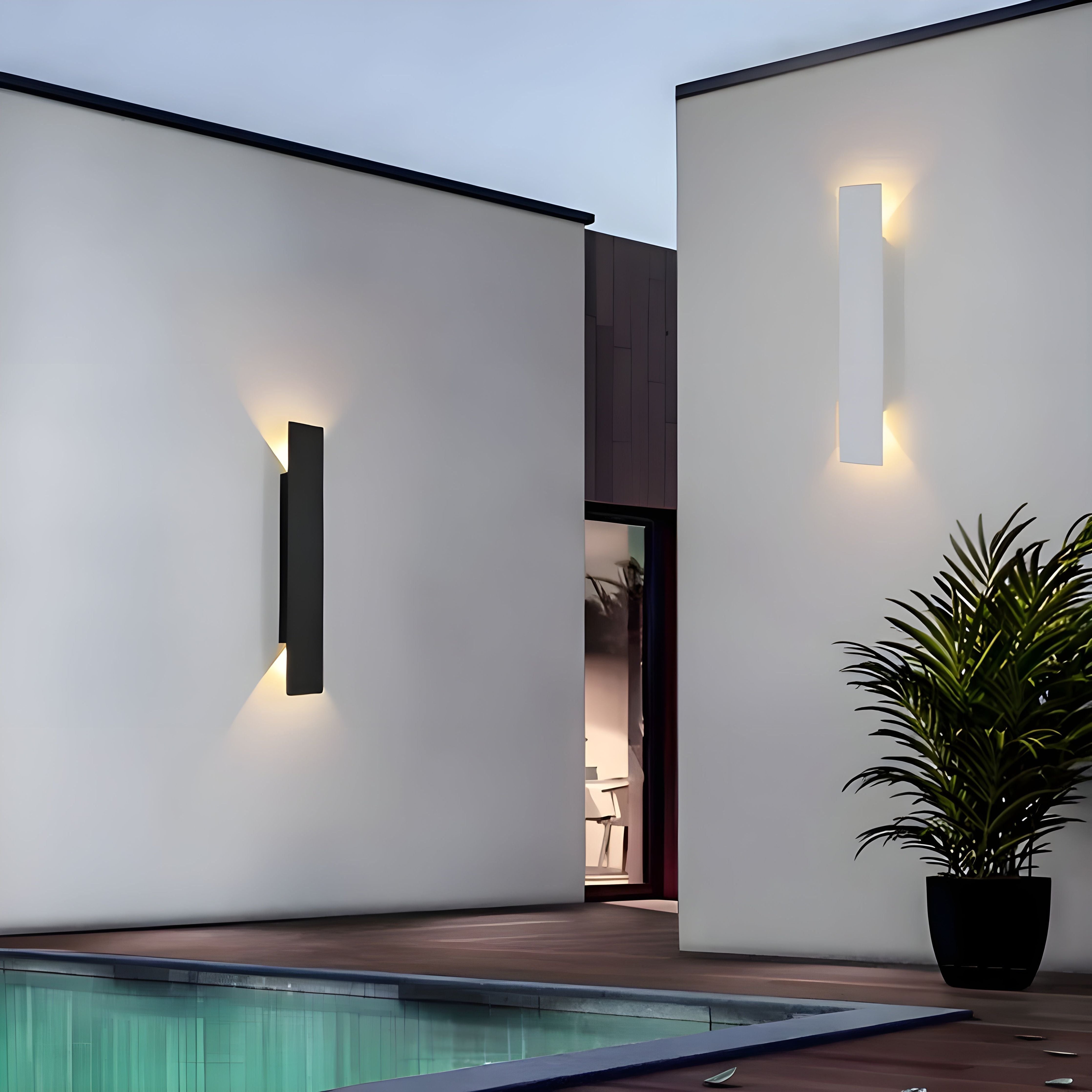 Applique LED LuxeWall - Buiten - Modern - Aluminium