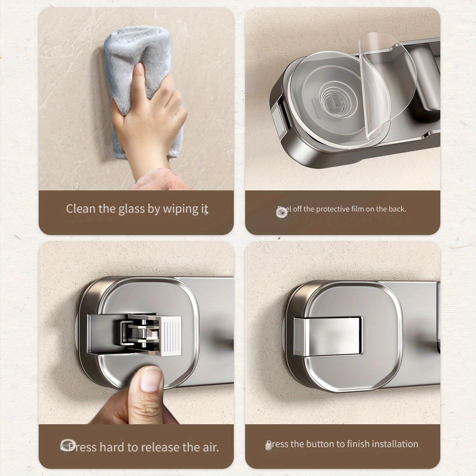 Wandhaakpaneel Zonder Boren – OrganiserenPlus Verborgen 5-Haken Rek