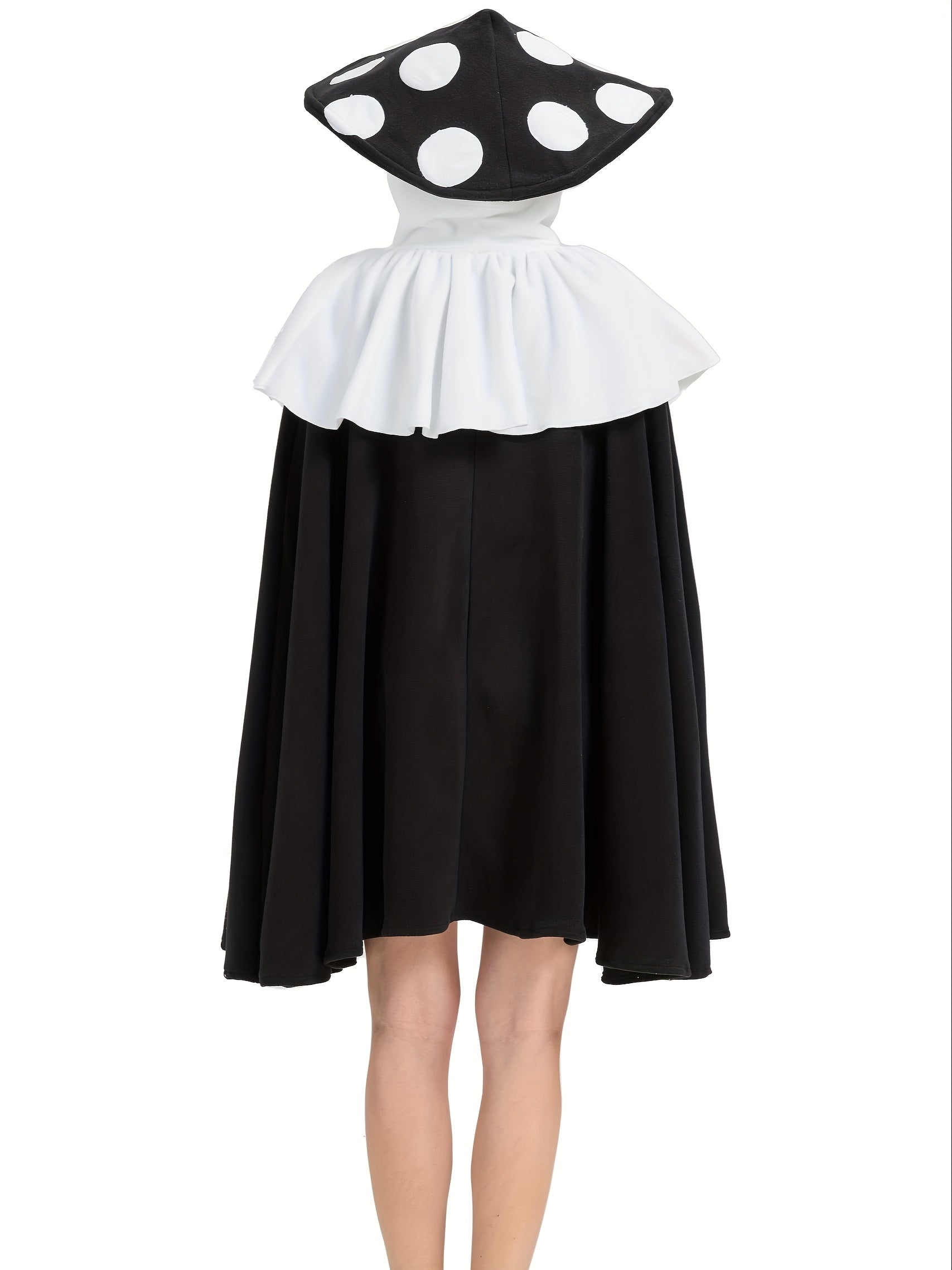 Vrouwen Fantasy Oversized Paddenstoel Halloween Kostuum Cape | Kapmantel