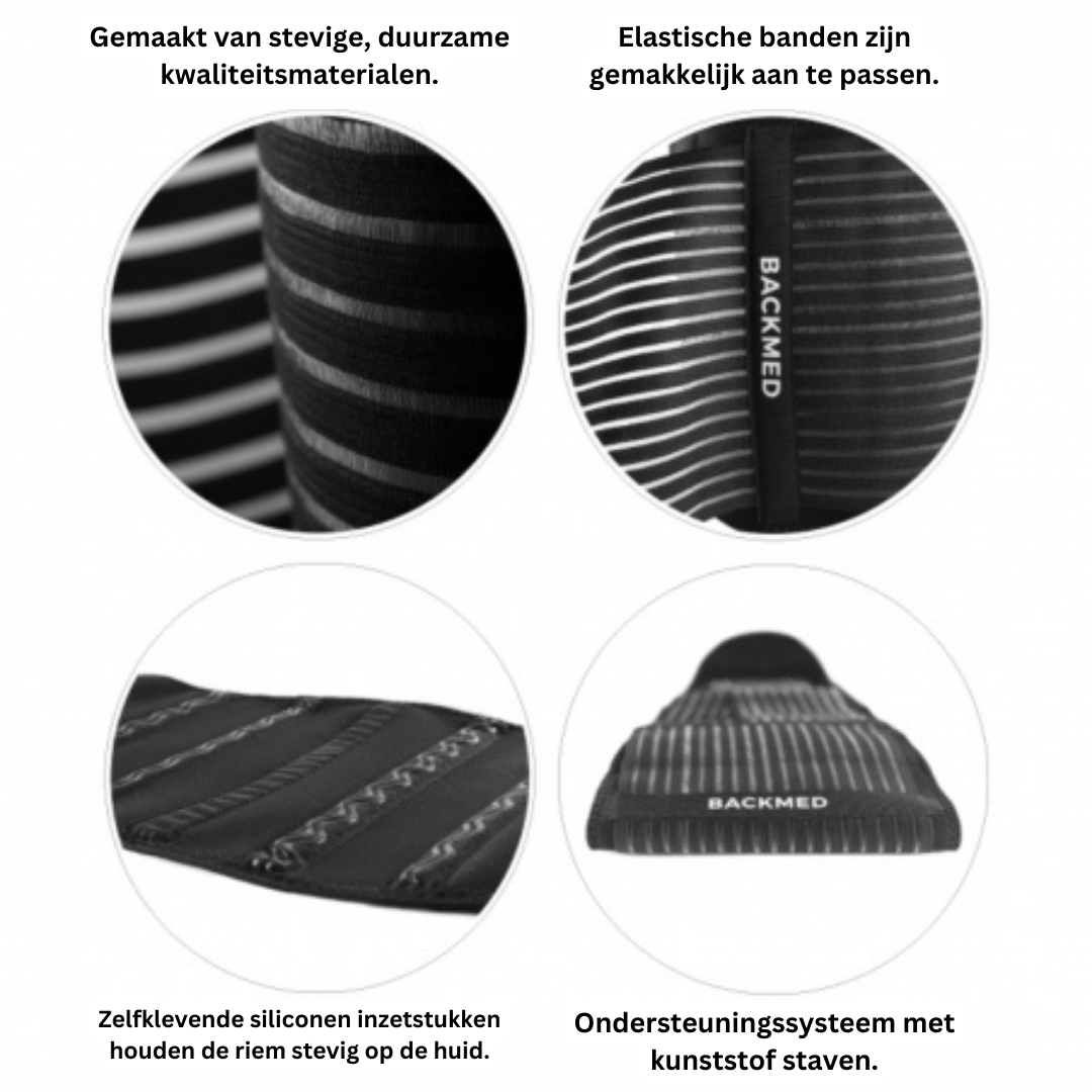 BackMed steunband | Ontspan en bereik een juiste houding