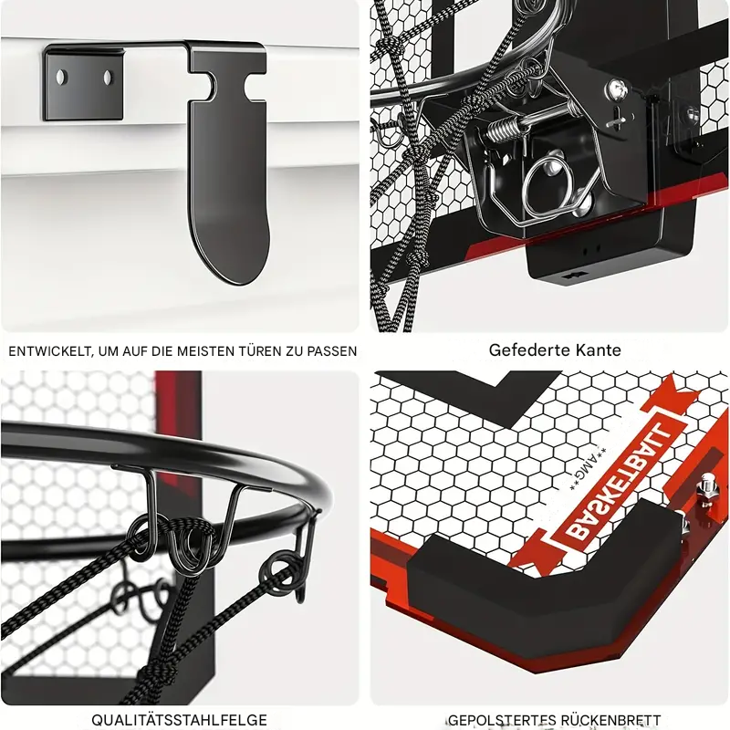 Mini-Basketbalring met Elektronisch Scorebord - BouncePro