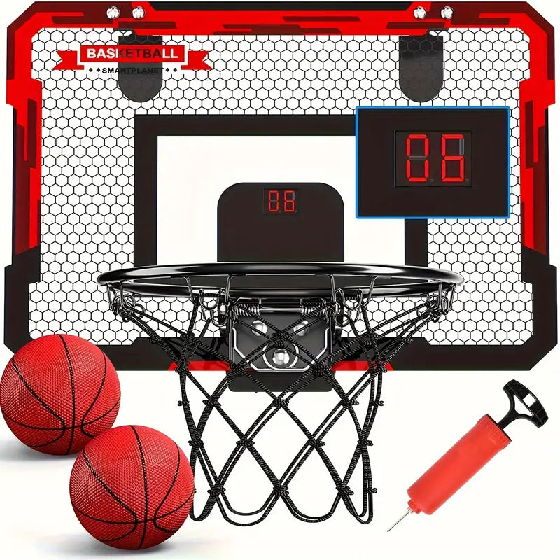 Mini-Basketbalring met Elektronisch Scorebord - BouncePro