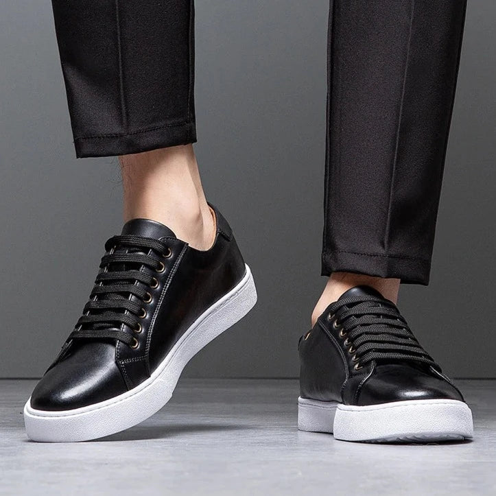 Leren Sneakers Heren - Stijl & Comfort - David™