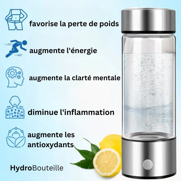 Waterfles Waterstof - Antioxidant & Innovatief