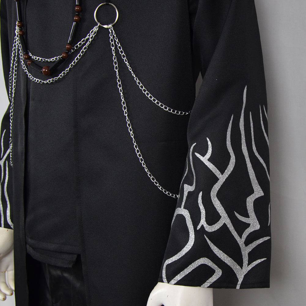 Jongens Zwart Halloween Kostuum Set Koreaanse Hanbok