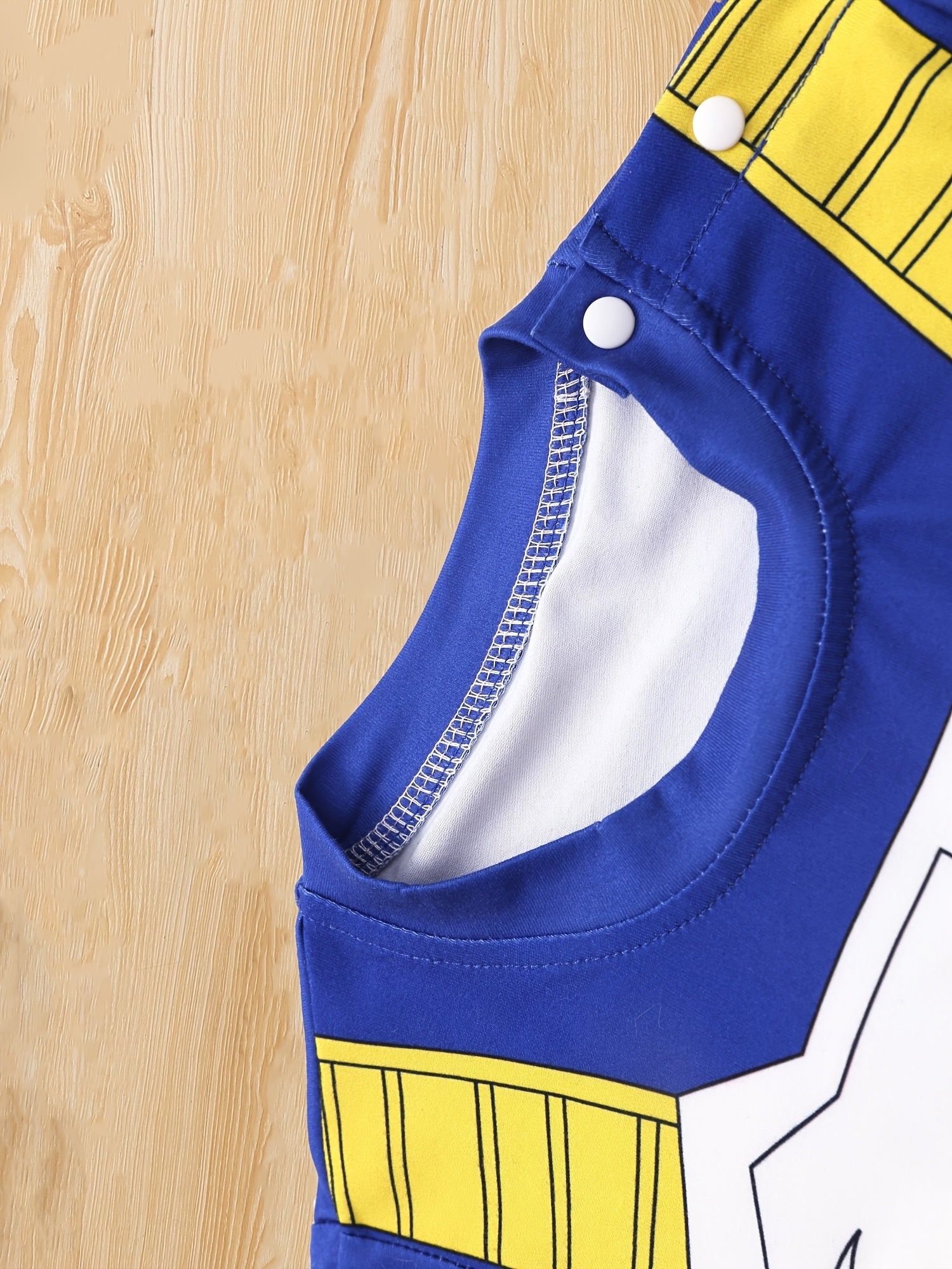 Baby Lange Mouwen Halloween Anime Kostuum Jumpsuit | Drukknopen