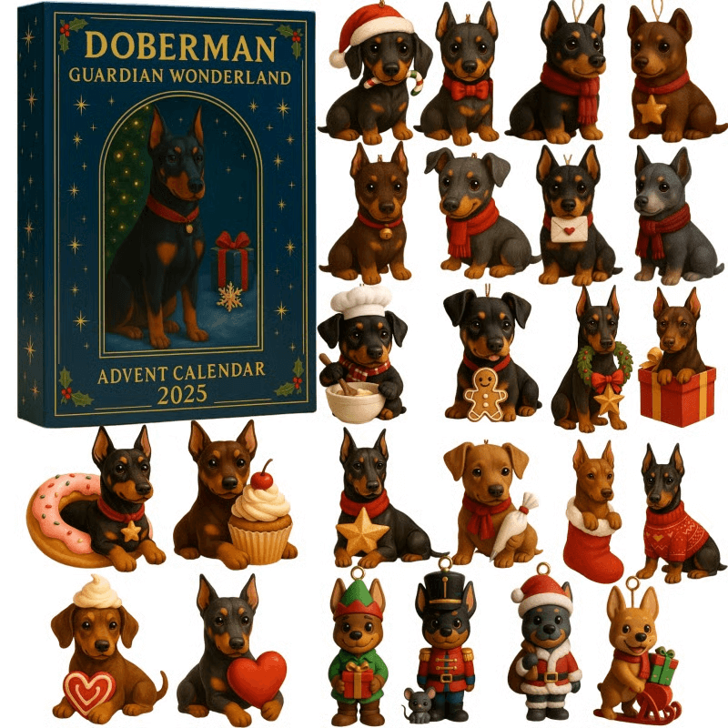 Pawfect | 2025 Grappige Honden Adventkalender Feestcadeau