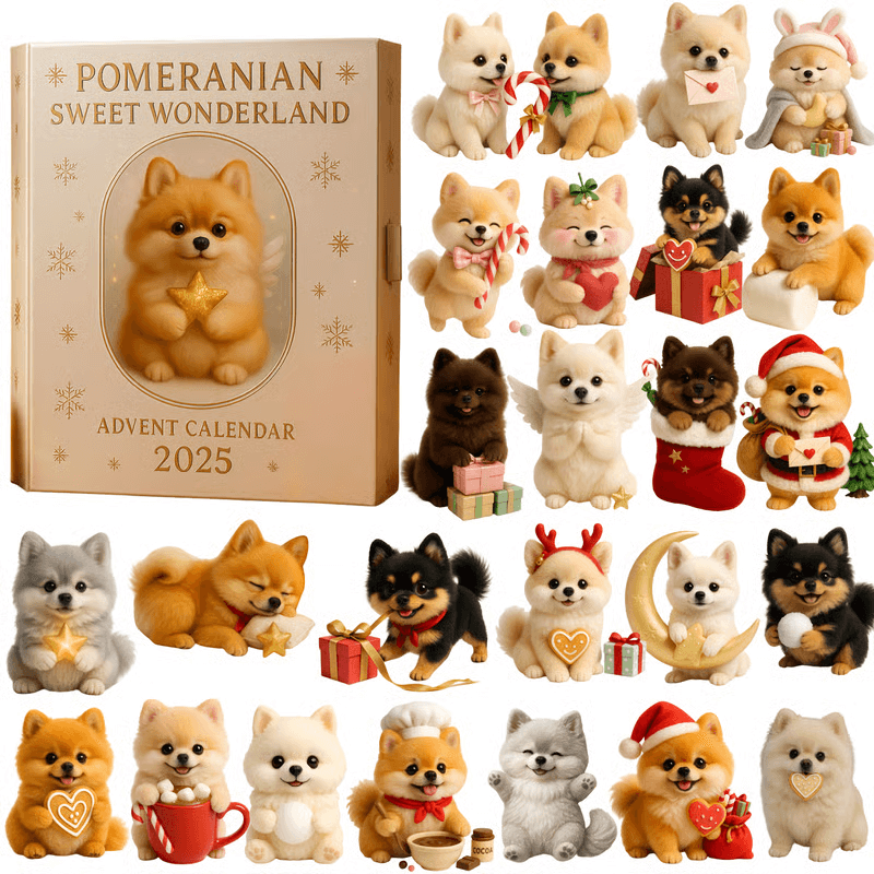 Pawfect | 2025 Grappige Honden Adventkalender Feestcadeau