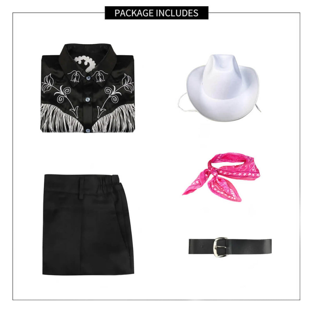 Koppels Halloween Kostuum Cowboy Cowgirl Western Set