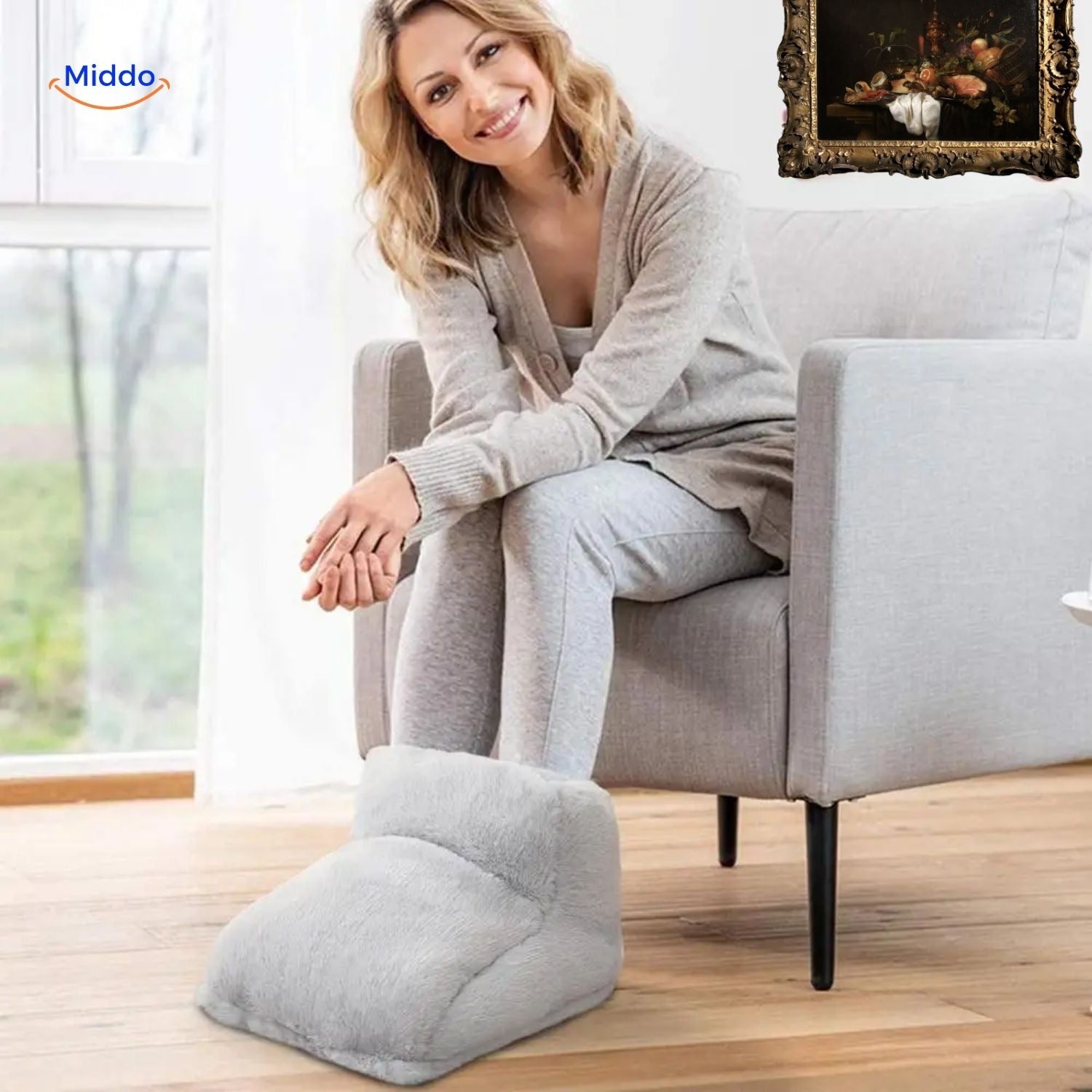 WärmeWunder Voetverwarmer | Voor warme voeten en ultiem comfort