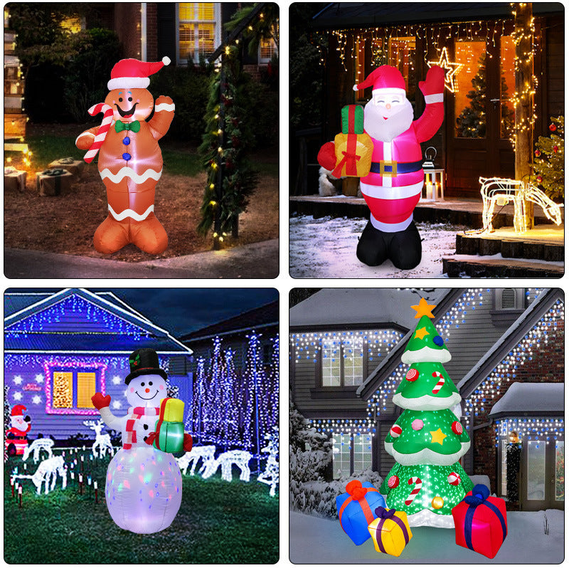 Kerstornament Decoratie – Sneeuwman of Kerstboom met Verlichting
