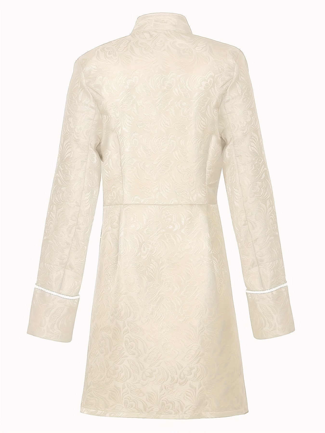 Mannen Gothic Brocade Halloween Kostuum Jas | Vintage Lange Mouwen