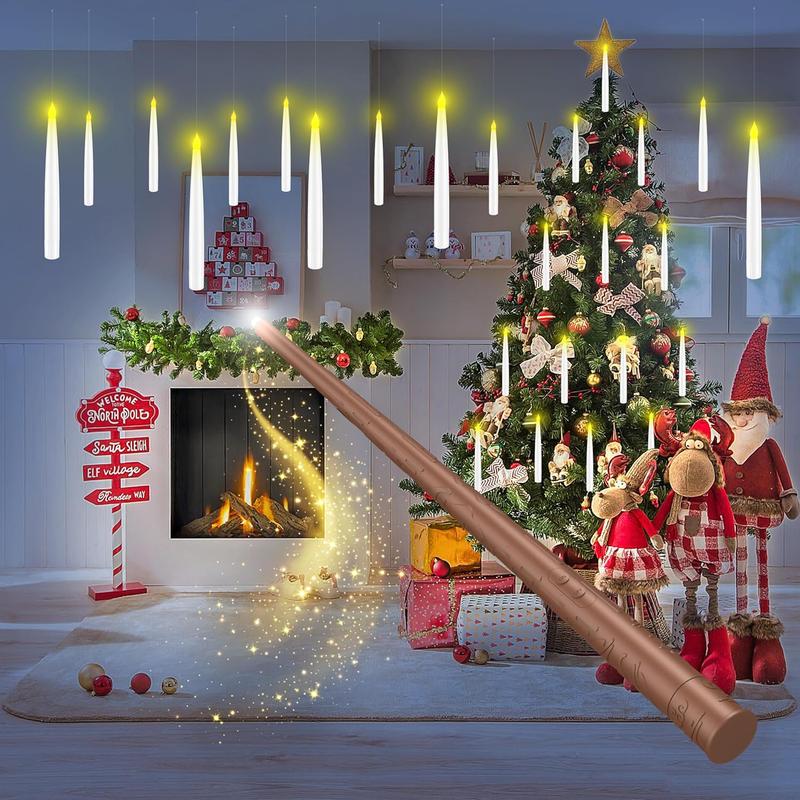 LumiGlow LED Kaarsen Set | Vlamloze hangende kaarsen met afstandsbediening voor sfeervolle decoratie