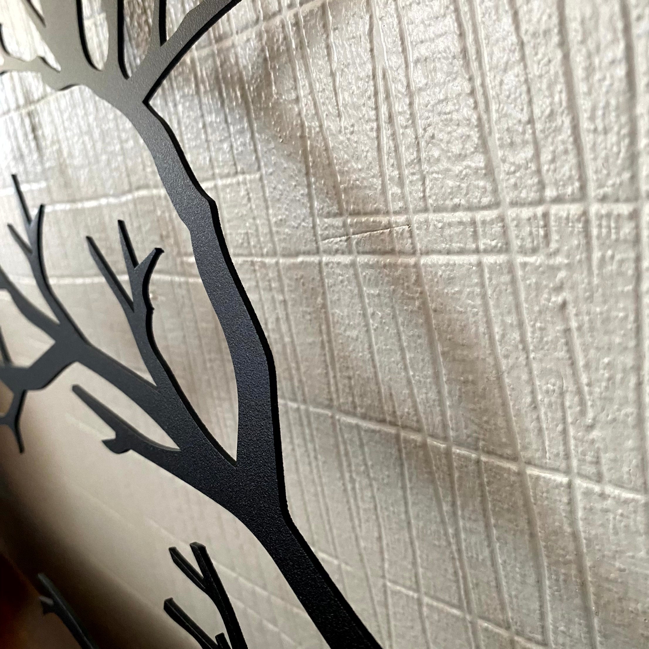 PerchArt Metaal Wanddecoratie – Vogels op een Tak voor een Tijdloze Natuurlijke Uitstraling