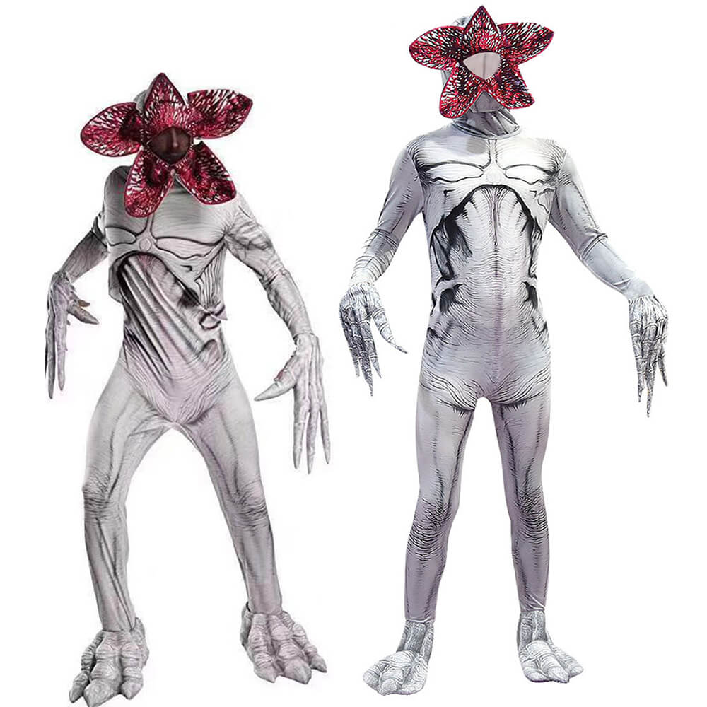 Halloween Kostuum Monster Demogorgon Jumpsuit Set