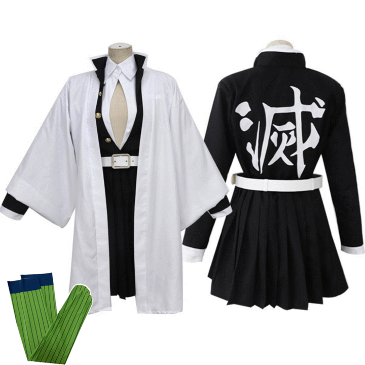 Kinderen Anime Halloween Kostuum | Kimono Cloak Cosplay Outfit