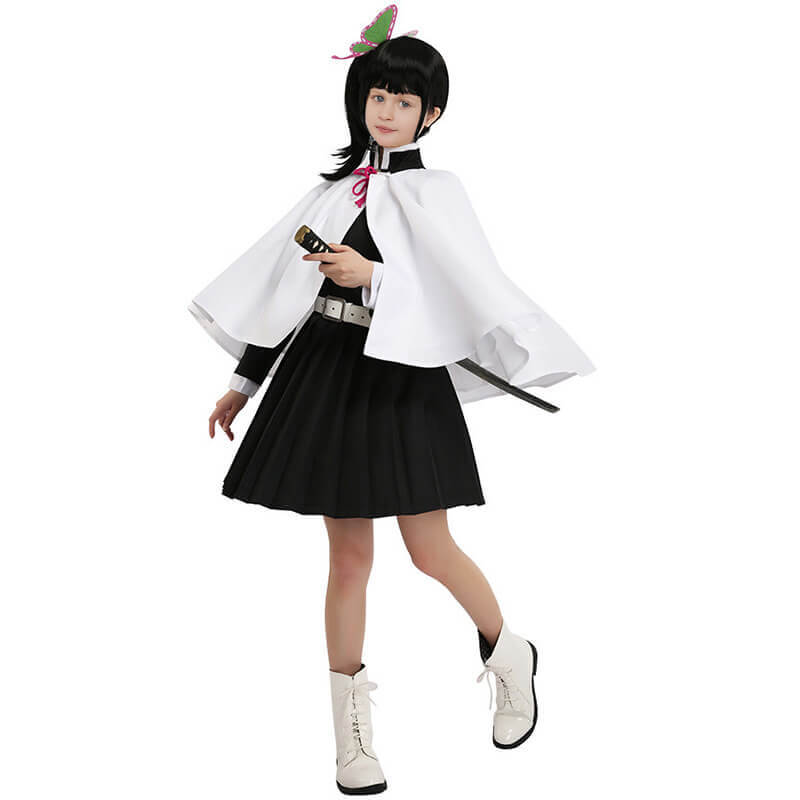 Kinderen Anime Halloween Kostuum | Kimono Cloak Cosplay Outfit