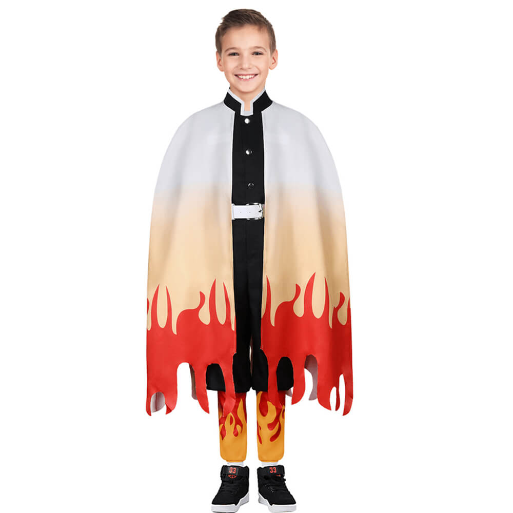 Kinderen Anime Halloween Kostuum | Kimono Cloak Cosplay Outfit