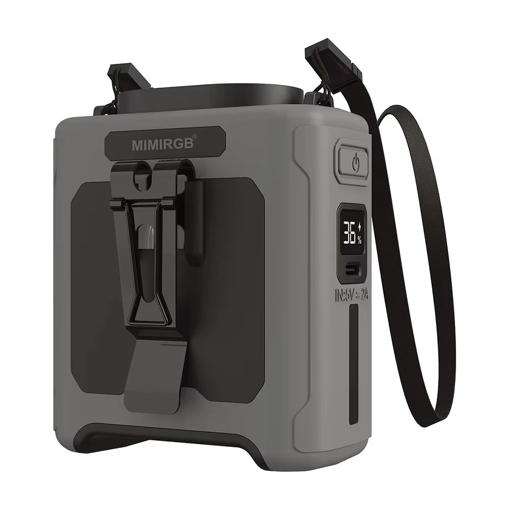 Venturo Breeze Fan | Draagbare herenventilator met powerbank en LED-lamp