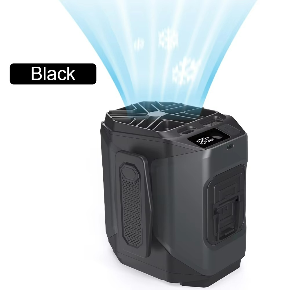 Venturo Breeze Fan | Draagbare herenventilator met powerbank en LED-lamp