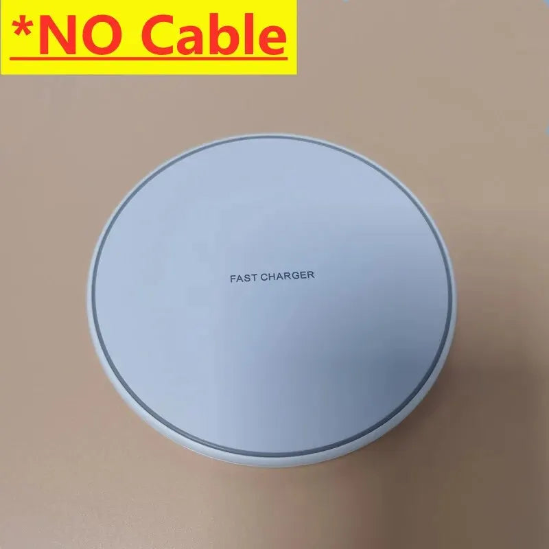 30W DRAADLOZE SNELLADER VOOR IPHONE & ANDERE APPARATEN | INDUCTIE OPLADER