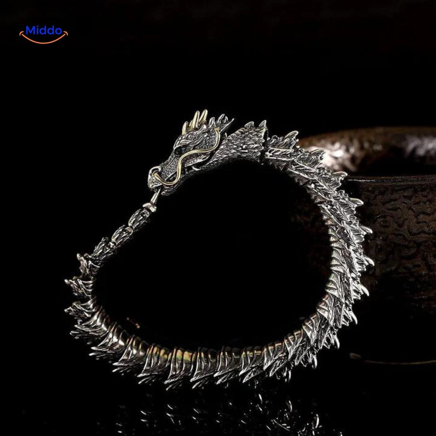 DracoShield Retro Armband | Stijlvol Accessoire voor Zelfverzekerde Mannen