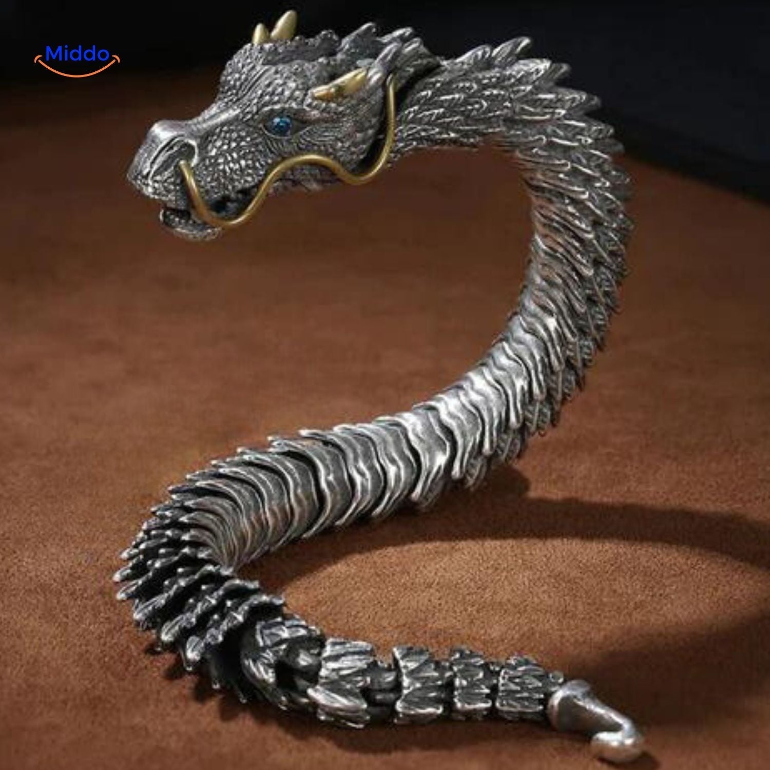 DracoShield Retro Armband | Stijlvol Accessoire voor Zelfverzekerde Mannen