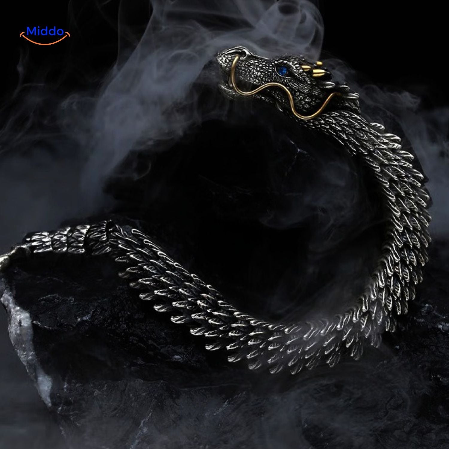 DracoShield Retro Armband | Stijlvol Accessoire voor Zelfverzekerde Mannen