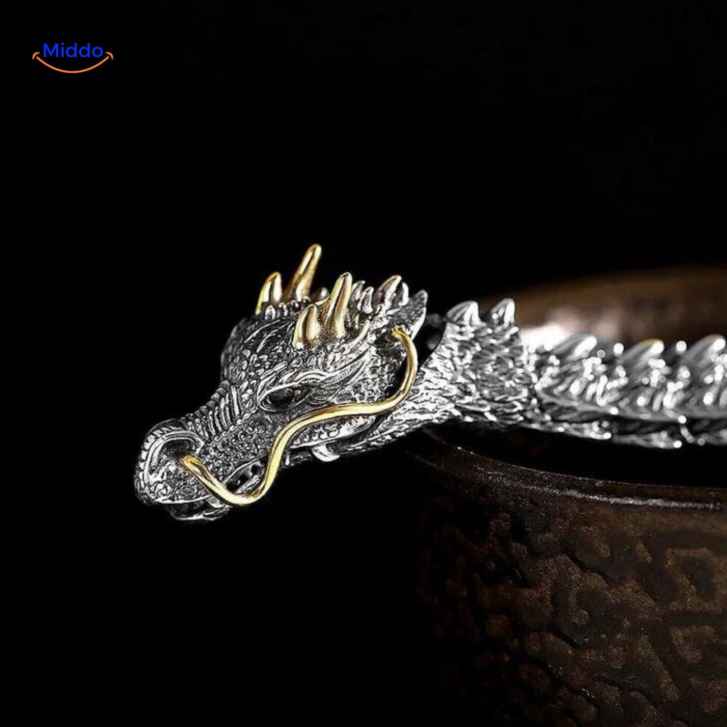 DracoShield Retro Armband | Stijlvol Accessoire voor Zelfverzekerde Mannen