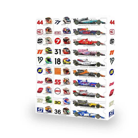 F1-Adventkalender | Voor de echte Formule 1 liefhebbers