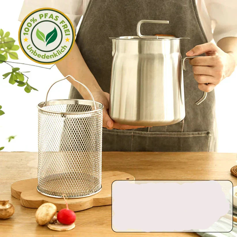 Compacte Ronde Fritteuse – SnackMaster Pro