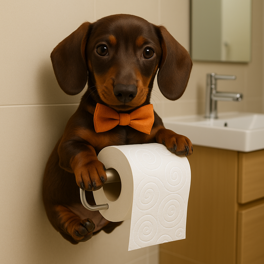 PawRoll – De dierenlijk charmante toiletrolhouder!