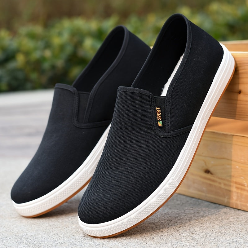 Heren Sneakers FlexStep – Ademend Slip-On Loafers met Elastische Band