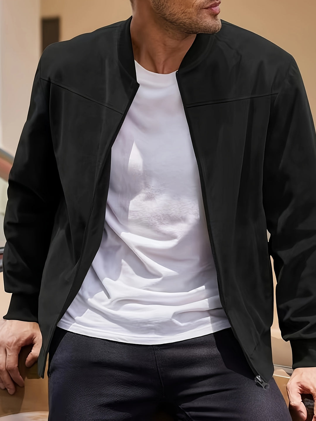 Herenjas | Lichtgewicht & Comfortabel | Veelzijdige elegantie | Lente & Herfst