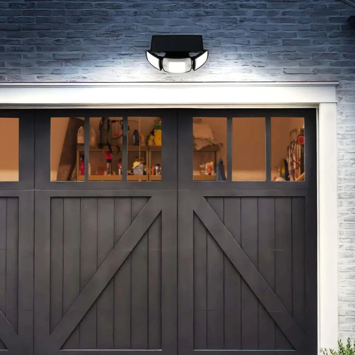 SunGuard Drievoudige LED Solar Wandlamp | Verlicht uw buitenruimte met slimme efficiëntie