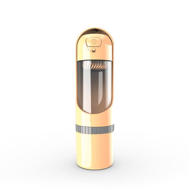 2-in-1 Voeder- en waterfles voor onderweg - PawBuddy