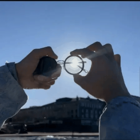 ShadowSunglasses | Zonnebrillen met Zwarte Lenzen Stijlvolle UV-bescherming Mode