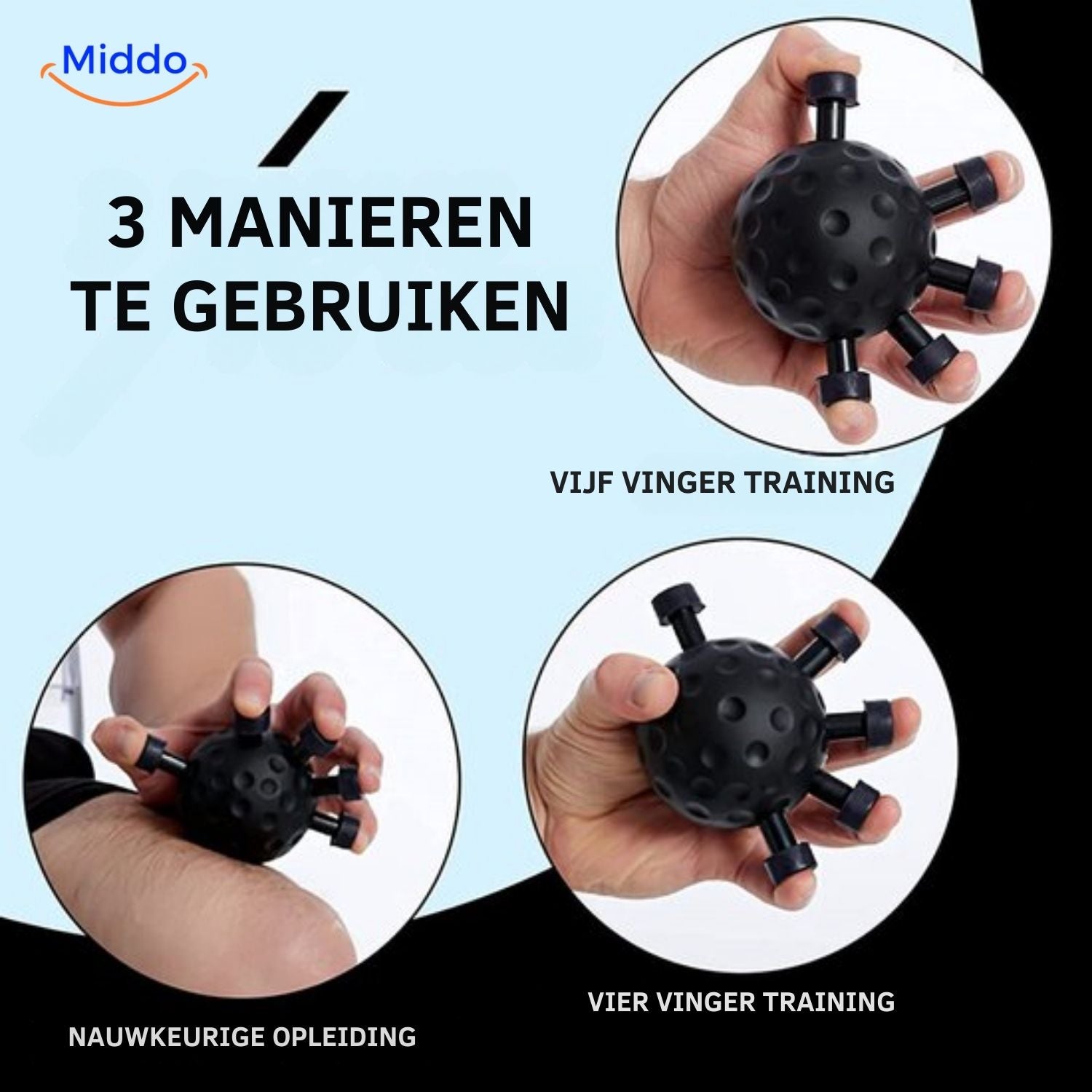 GripEase Vinger Trainer | Versterkt de vingers en vermindert stress