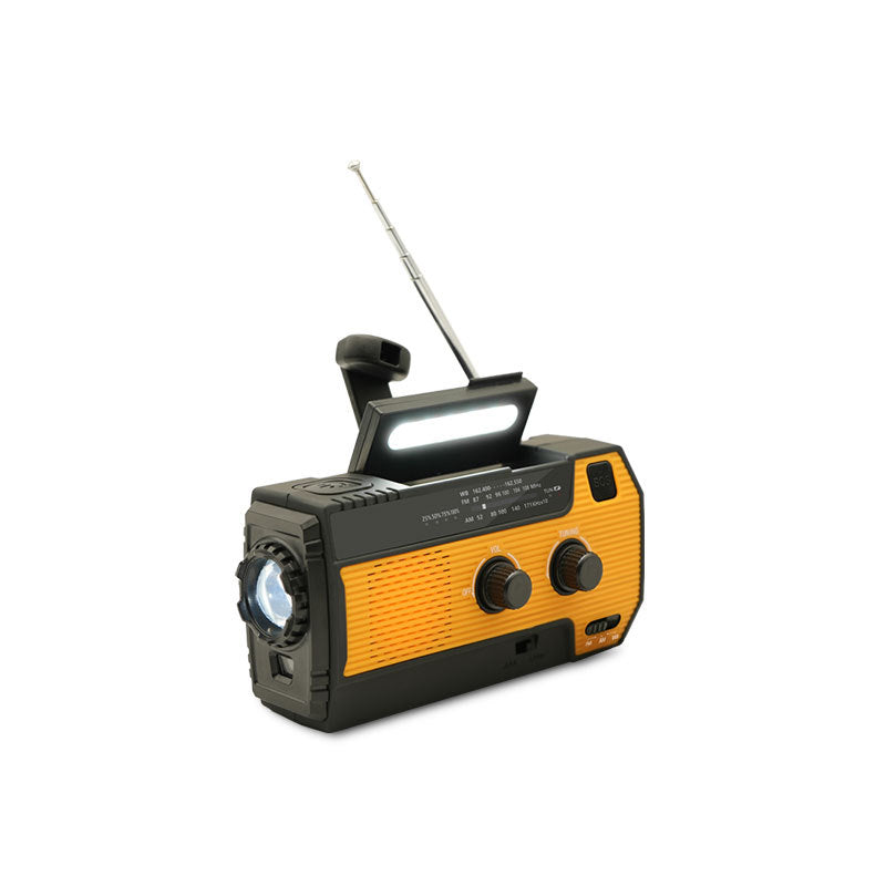 Draagbare noodradio op zonne-energie - PowerWave