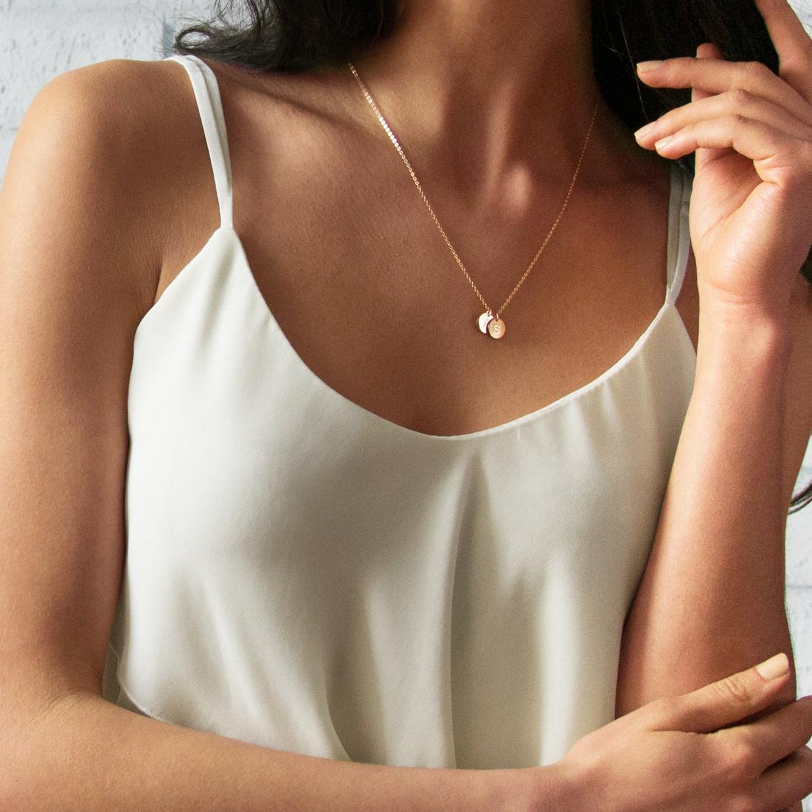 Gepersonaliseerde initialen ketting | Draag de initialen van je liefdes