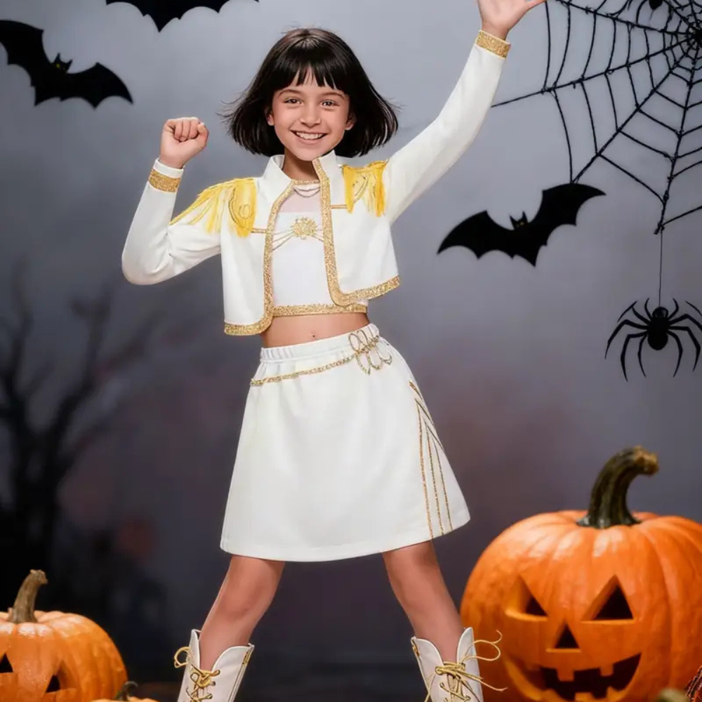 Kids Kpop Hunter Halloween Kostuum Outfit