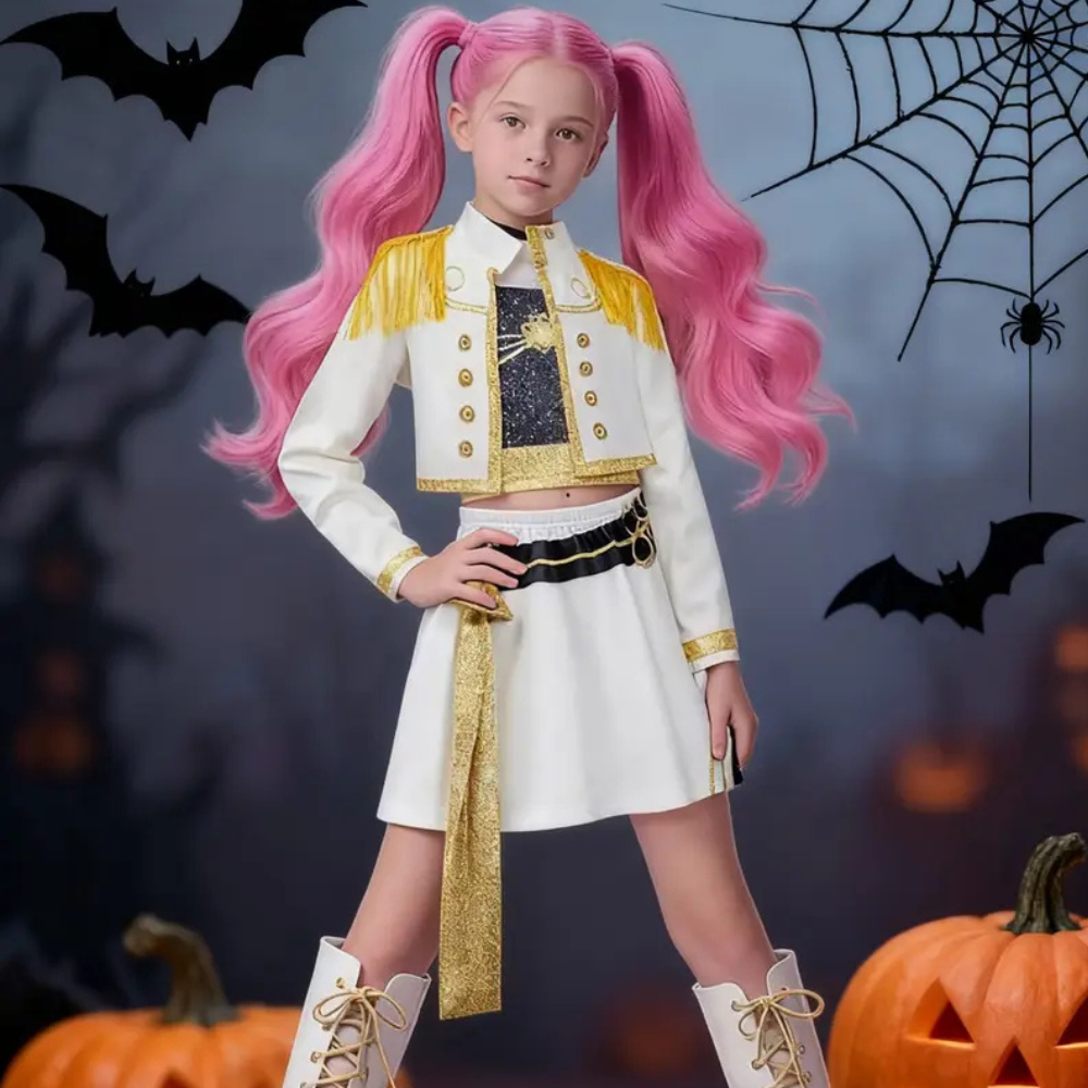 Kids Kpop Hunter Halloween Kostuum Outfit