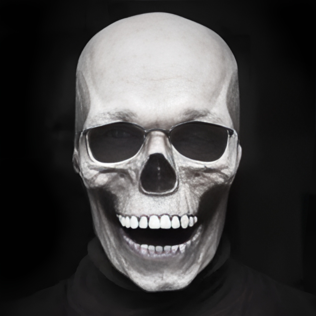 Halloween Realistische Volledige Hoofd Schedelmasker